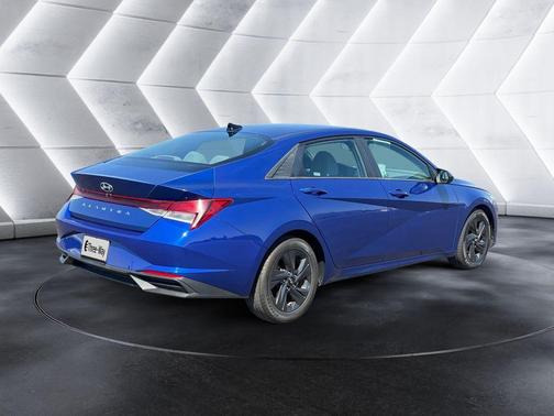 Intense Blue 2021 Hyundai ELANTRA SEL
