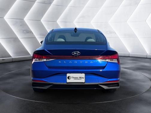 Intense Blue 2021 Hyundai ELANTRA SEL