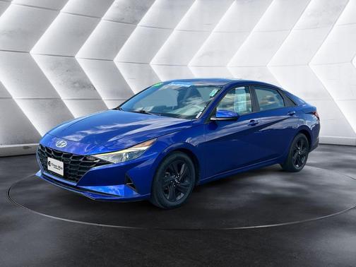 Intense Blue 2021 Hyundai ELANTRA SEL