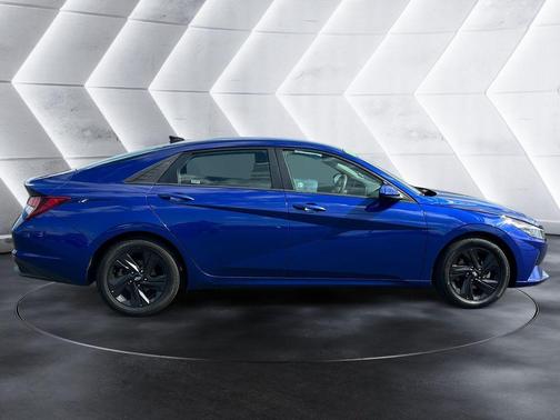 Intense Blue 2021 Hyundai ELANTRA SEL