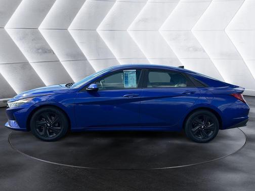Intense Blue 2021 Hyundai ELANTRA SEL