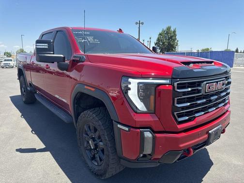 Volcanic Red 2024 GMC Sierra 2500 AT4
