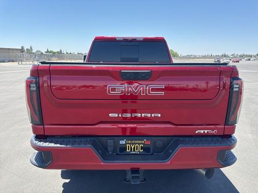 Volcanic Red 2024 GMC Sierra 2500 AT4