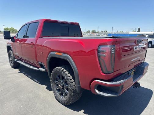 Volcanic Red 2024 GMC Sierra 2500 AT4