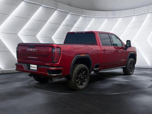 Volcanic Red 2024 GMC Sierra 2500 AT4