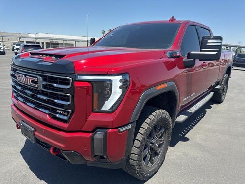 Volcanic Red 2024 GMC Sierra 2500 AT4