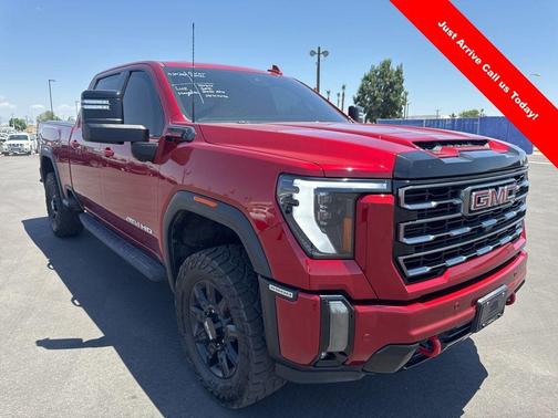 Volcanic Red 2024 GMC Sierra 2500 AT4