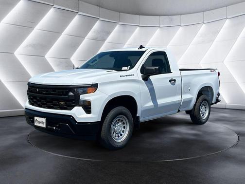 Summit White 2026 Chevrolet Silverado 1500 WT