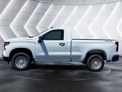 Summit White 2026 Chevrolet Silverado 1500 WT