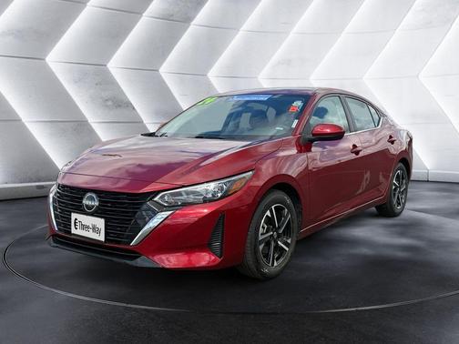 Scarlet Ember 2024 Nissan Sentra SV