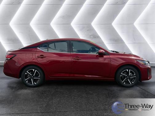 Scarlet Ember 2024 Nissan Sentra SV