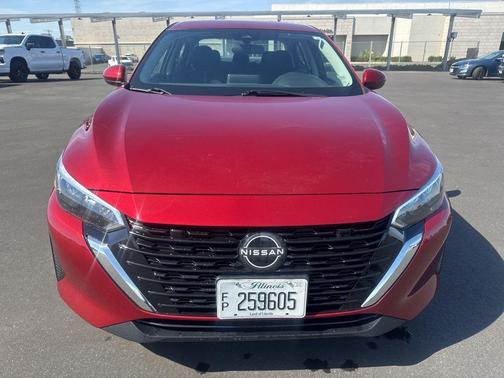 Scarlet Ember 2024 Nissan Sentra SV