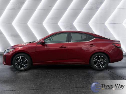 Scarlet Ember 2024 Nissan Sentra SV