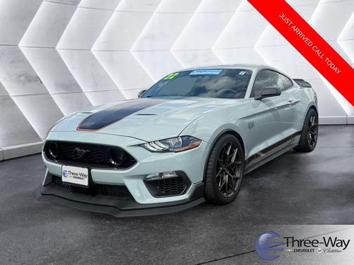 Gray 2022 Ford Mustang Mach 1