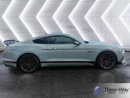 Gray 2022 Ford Mustang Mach 1