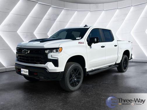 Summit White 2026 Chevrolet Silverado 1500 LT Trail Boss