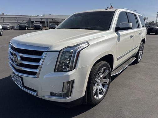 White Diamond Tri-Coat 2015 Cadillac Escalade Luxury