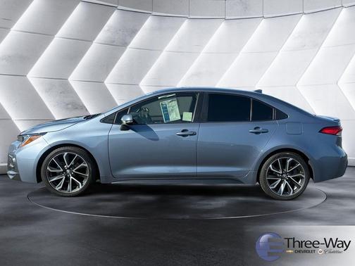 Light Blue 2022 Toyota Corolla SE