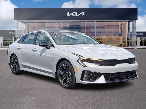 Wolf Gray 2025 Kia K5 GT-Line