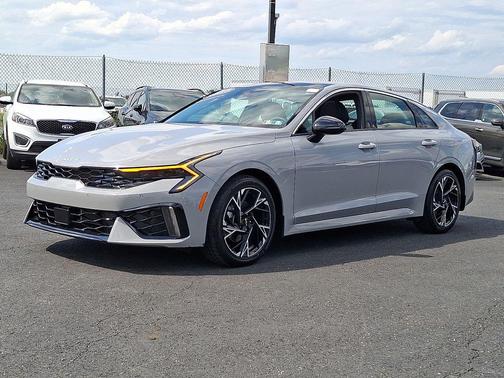 Wolf Gray 2025 Kia K5 GT-Line