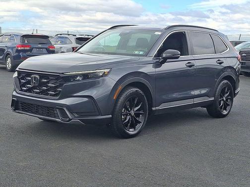 Silver 2024 Honda CR-V Hybrid Sport AWD