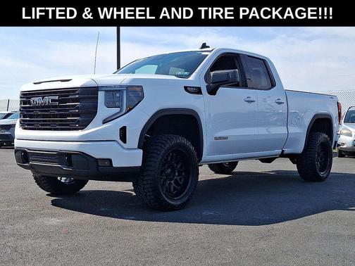 Summit White 2023 GMC Sierra 1500 Elevation