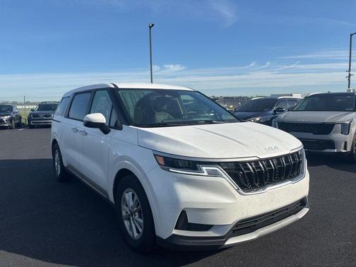 Snow White Pearl 2022 Kia Carnival LX