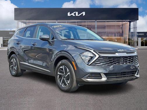 Gravity Gray 2023 Kia Sportage Hybrid LX