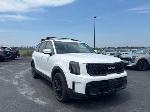 Glacial White Pearl 2024 Kia Telluride EX X-Line