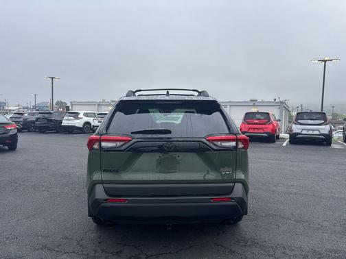 Green 2025 Toyota RAV4 Hybrid Woodland Edition