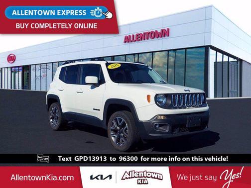 Alpine White 2016 Jeep Renegade Latitude