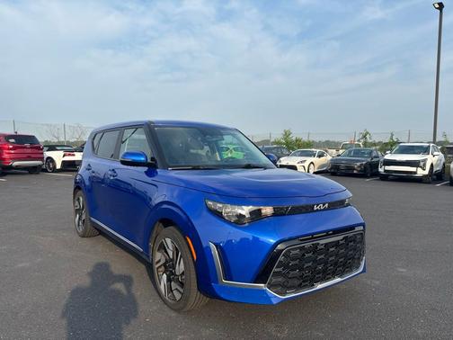 Neptune Blue 2024 Kia Soul GT-Line