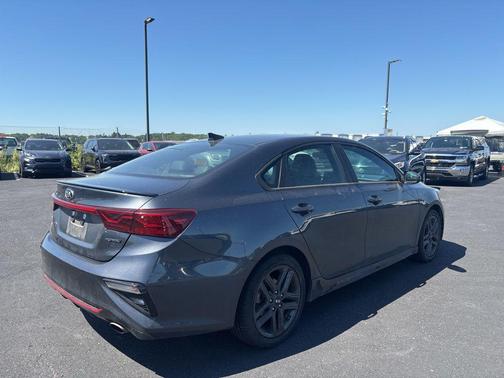 Gravity Gray 2021 Kia Forte GT-Line