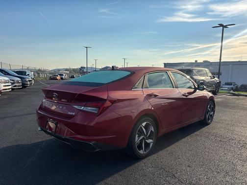 Scarlet Red Pearl 2023 Hyundai ELANTRA HEV Limited
