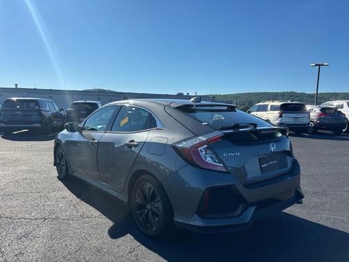 Gray 2018 Honda Civic EX