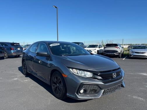 Gray 2018 Honda Civic EX