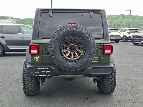 Sarge Green Clearcoat 2022 Jeep Wrangler Sport S