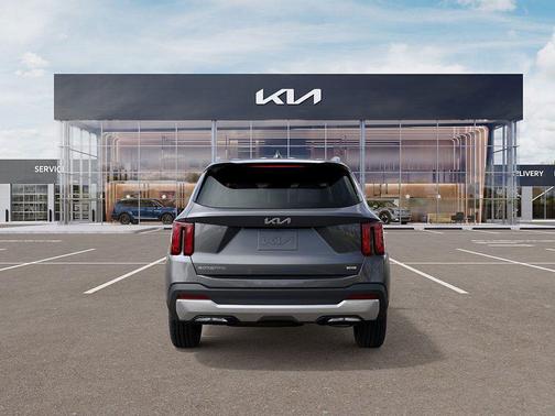 Steel Gray 2026 Kia Sorento Hybrid EX