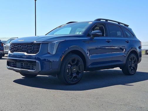 Midnight Lake Blue 2024 Kia Sorento SX