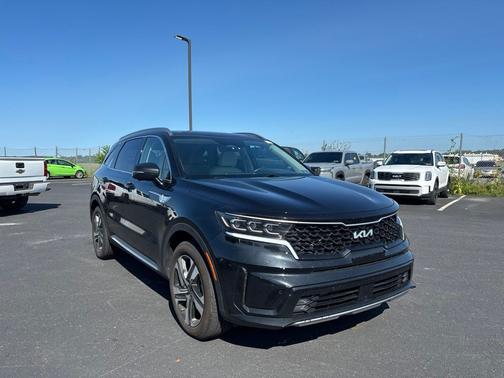 Aurora Black 2023 Kia Sorento Hybrid SX Prestige