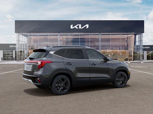 Gravity Gray 2026 Kia Seltos EX