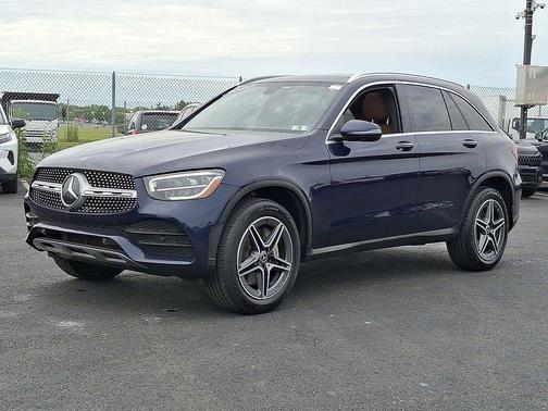 Blue 2020 Mercedes-Benz GLC 300 4MATIC