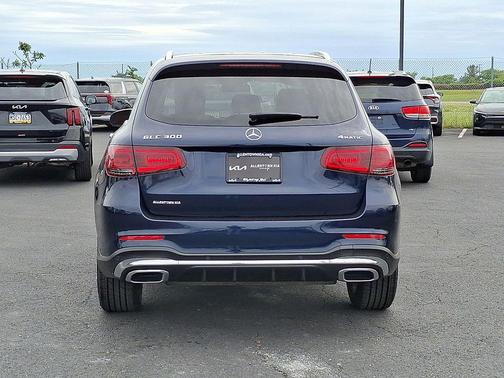 Blue 2020 Mercedes-Benz GLC 300 4MATIC