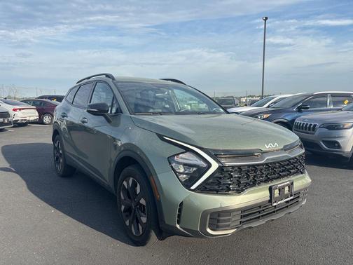 Jungle Green 2023 Kia Sportage X-Line