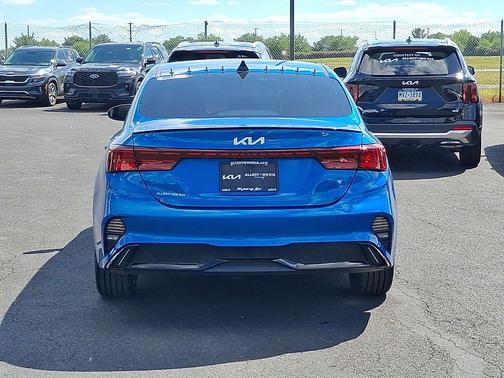 Sporty Blue 2022 Kia Forte GT-Line