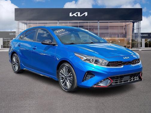 Sporty Blue 2022 Kia Forte GT-Line