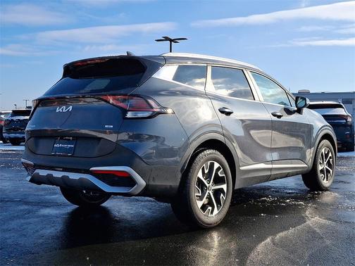 Gravity Gray 2023 Kia Sportage Hybrid EX