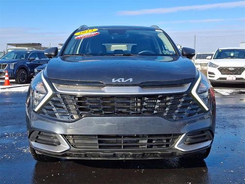 Gravity Gray 2023 Kia Sportage Hybrid EX