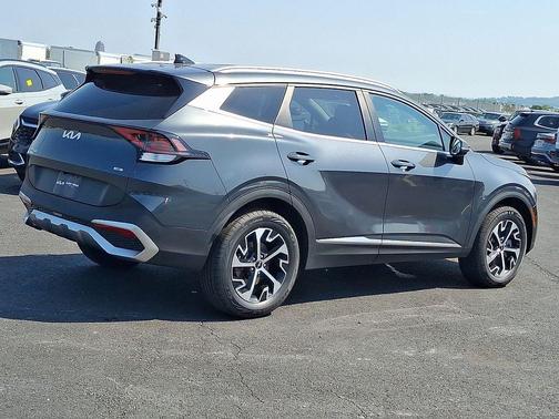 Gravity Gray 2023 Kia Sportage Hybrid EX