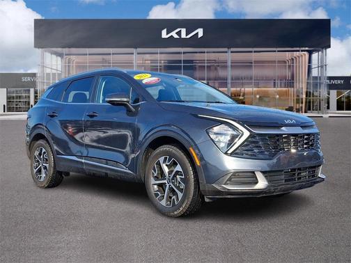 Gravity Gray 2023 Kia Sportage Hybrid EX